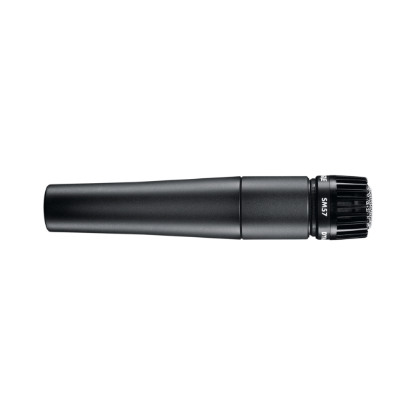Shure SM-57-LC–SH Cardioid Dynamic Microphone لاقط من شور تقنية أمريكية مناسب للآلآت والأيقاعات نقاوة عالية ضمان سنتين 